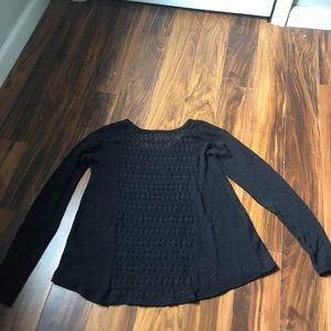 Aeropostale Lace back sweater shirt